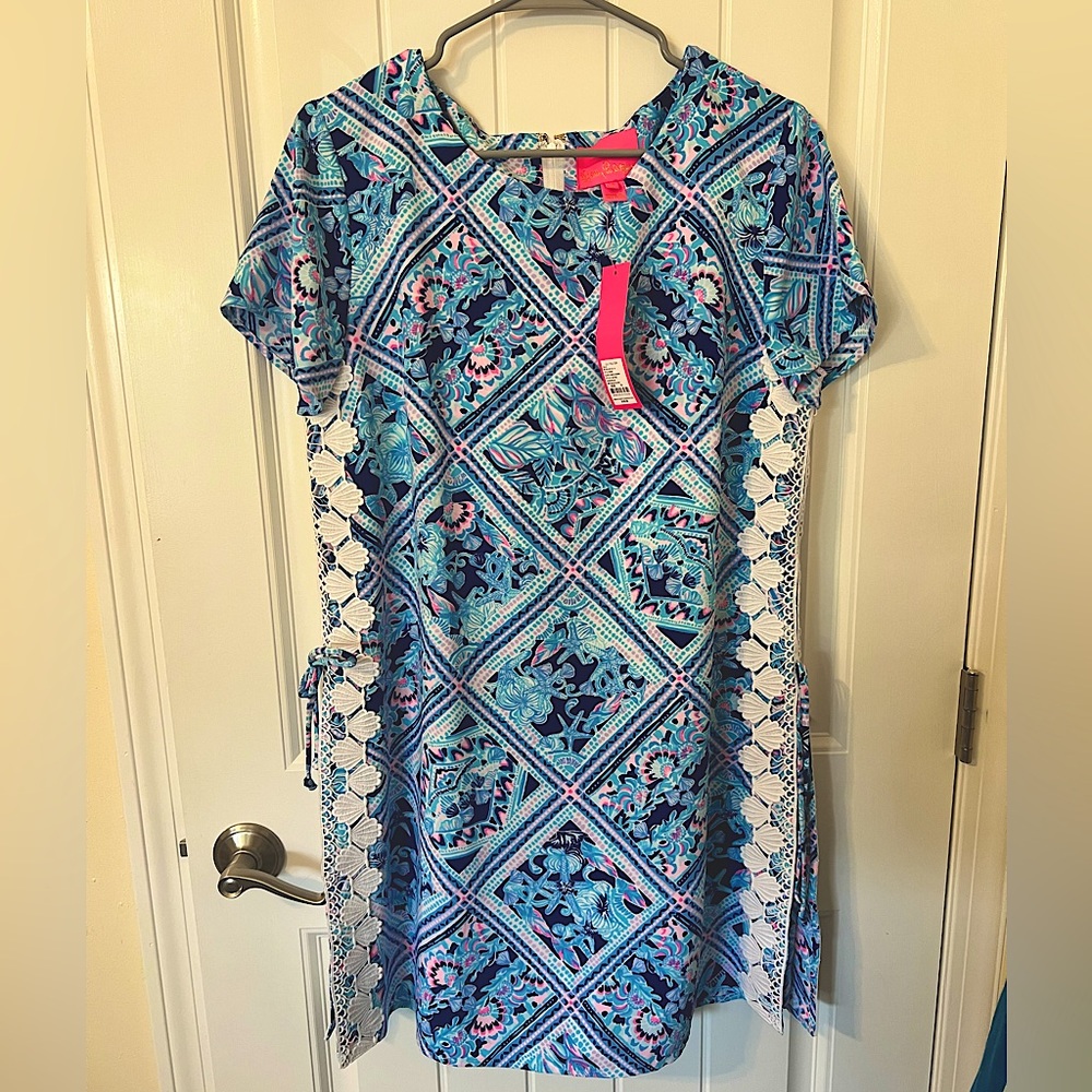 Lilly Pulitzer Blanca stretch romper NWT SZ 14